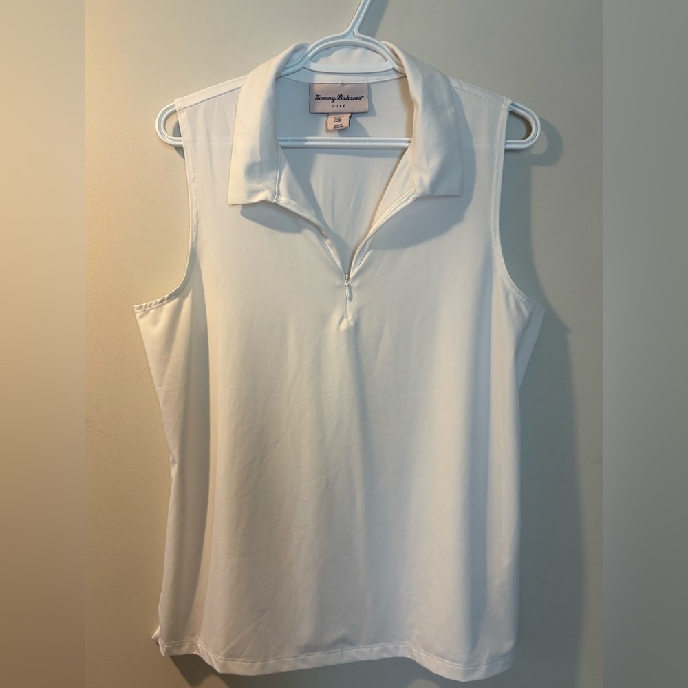 Tommy Bahama Golf Sleeveless Polo Top XL